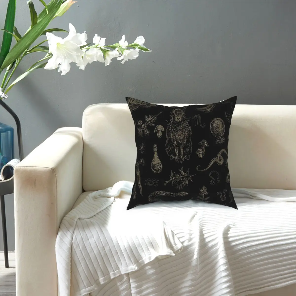 Просто ведьма вещь искусственные домашние декоративные подушки в виде кролика