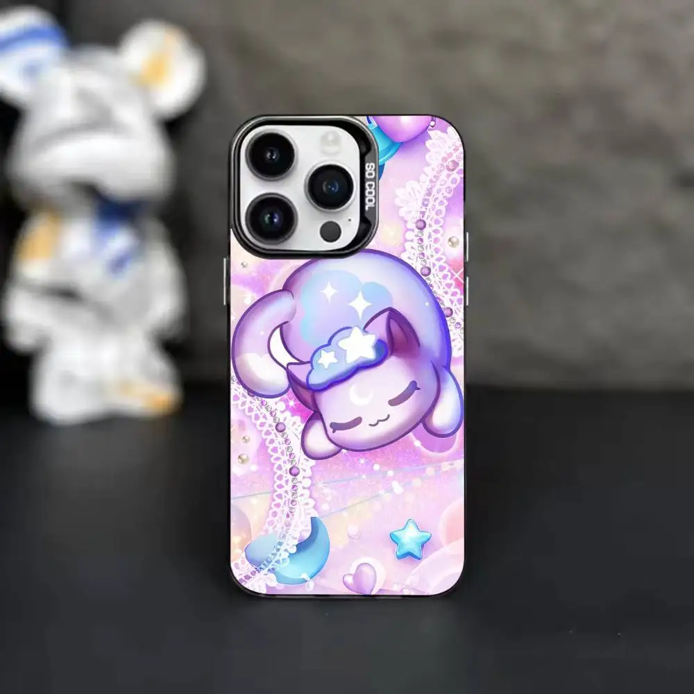 Фото Милый чехол для телефона с котиком C-Aphmau M-MeeMeows, серебристого цвета, для iPhone 17, 16, 11, 12, 13, 14, 15 Plus, Pro Max, XS. №5