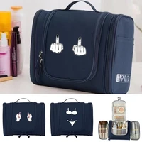 makeup wash bag women hanging cosmetic bags toiletry pouch travel storage necessaries chest print handbag organizer make up case