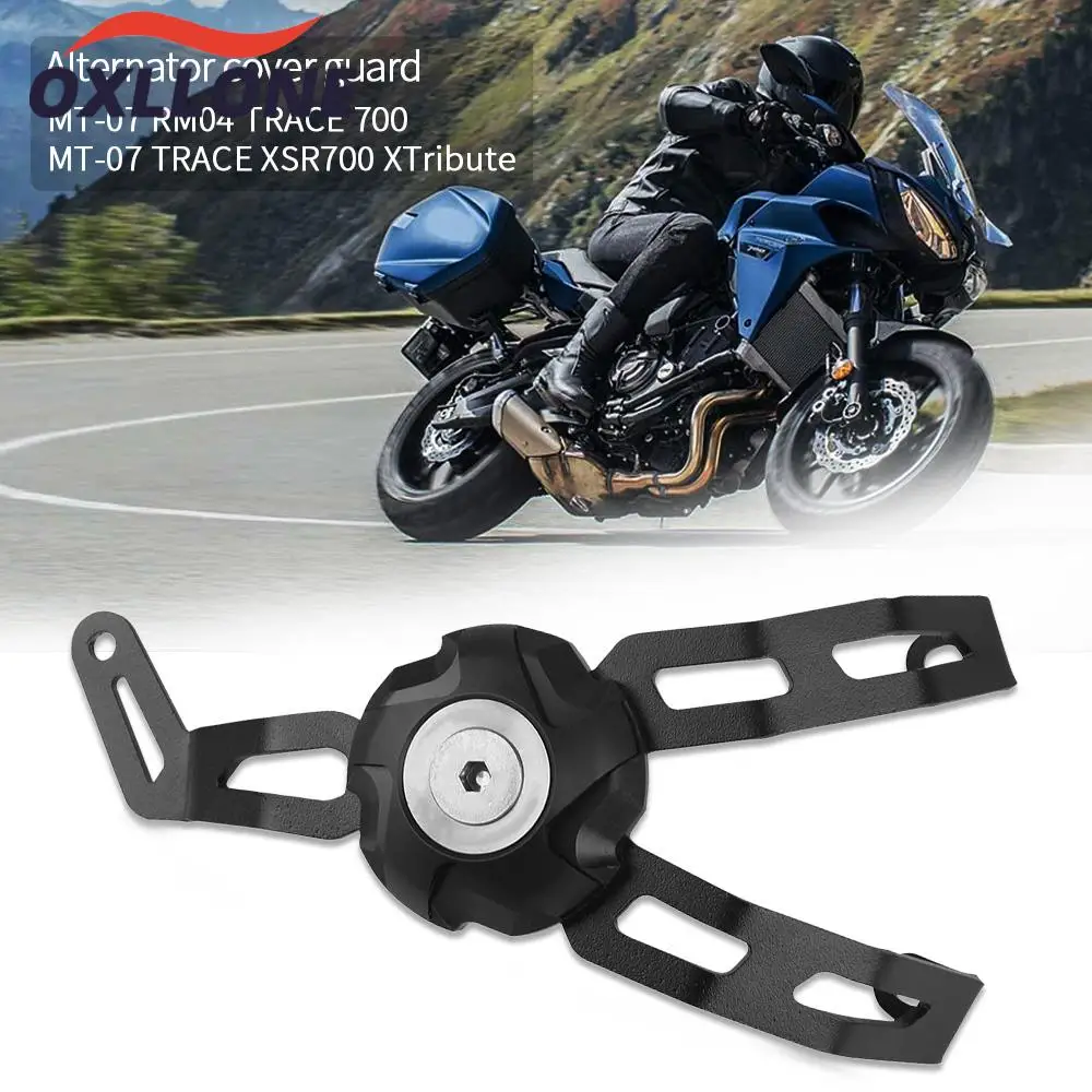 

Motorcycle Accessories Alumimum For Yamaha MT-07 MT07 TRACE 700 XSR700 XSR 700 XTribute Engine Guard Cover protector Crap Flap