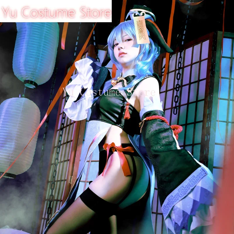 Yu Костюм Genshin Impact Gan Little Zombies Косплей Cos Game Аниме Вечеринка Униформа Хэллоуин