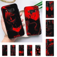 japanese anime tokyo ghoul japan suave phone case for redmi 8 9 9a for samsung j5 j6 note9 for huawei nova3e mate20lite cover