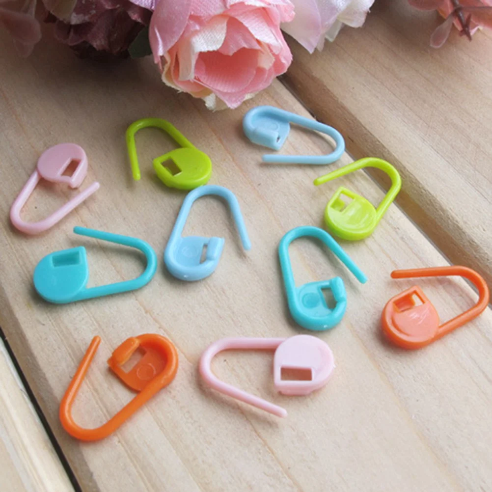 

Knitting Markers Needle Point Crochetprotectors Tip Marker Cap Stopper Lock Clip Protectorpin Diylocking Sewing Accessories Ring
