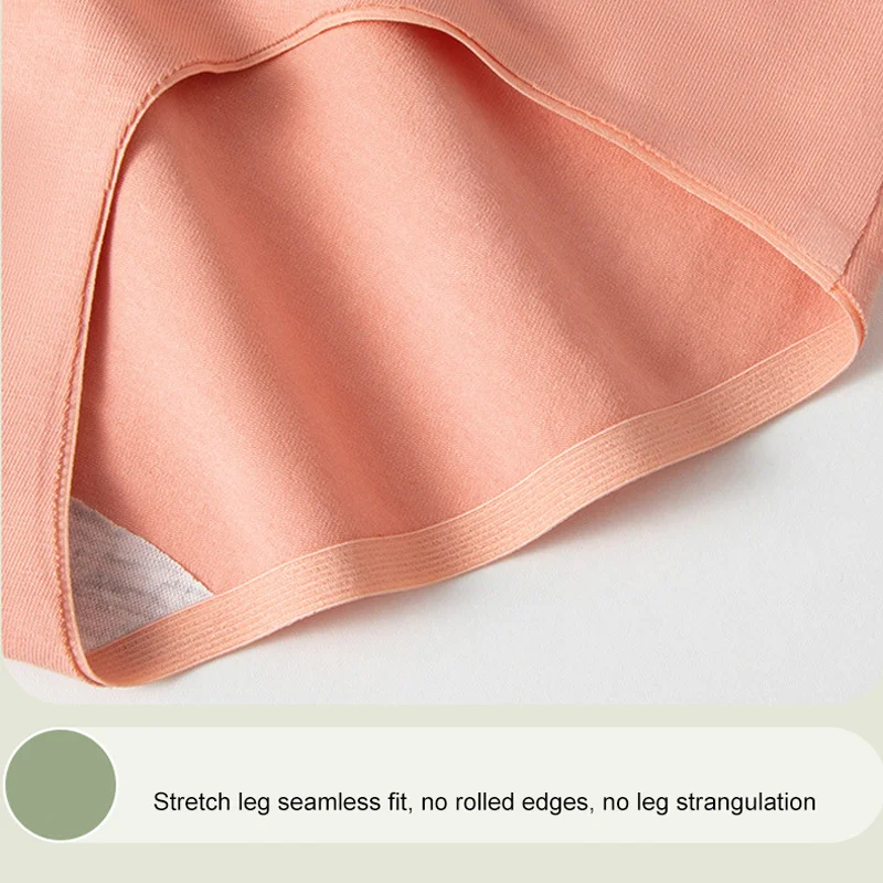 Хлопковые трусики женское нижнее белье без следов дышащее со средней талией