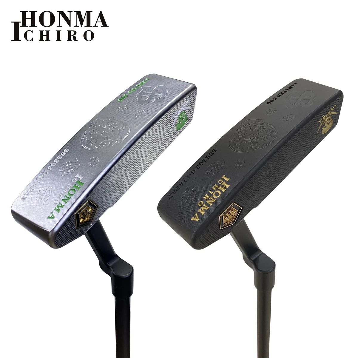 

ICHIRO HONMA Golf Clubs Limited Edition Dark night series G-III ox horn Putters 33/34/35inch with Shaft Headcover