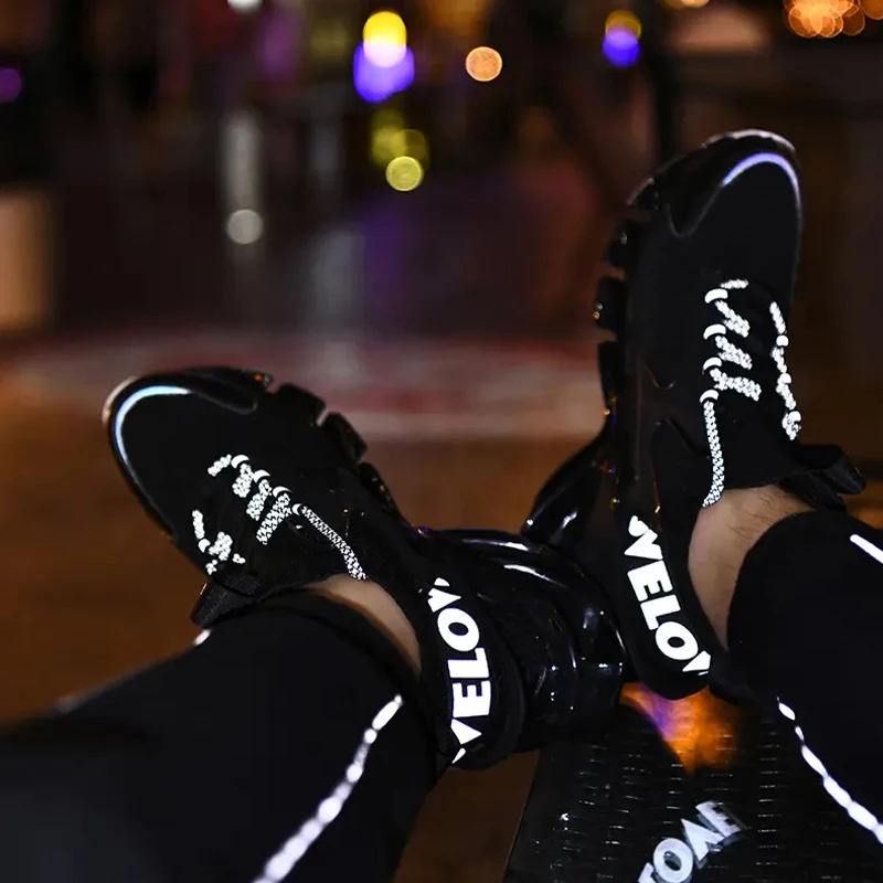 Men's Breathable Mesh Running Shoes Outdoor Fitness Training Sports Shoes Non-slip Wear-resistant Sneakers