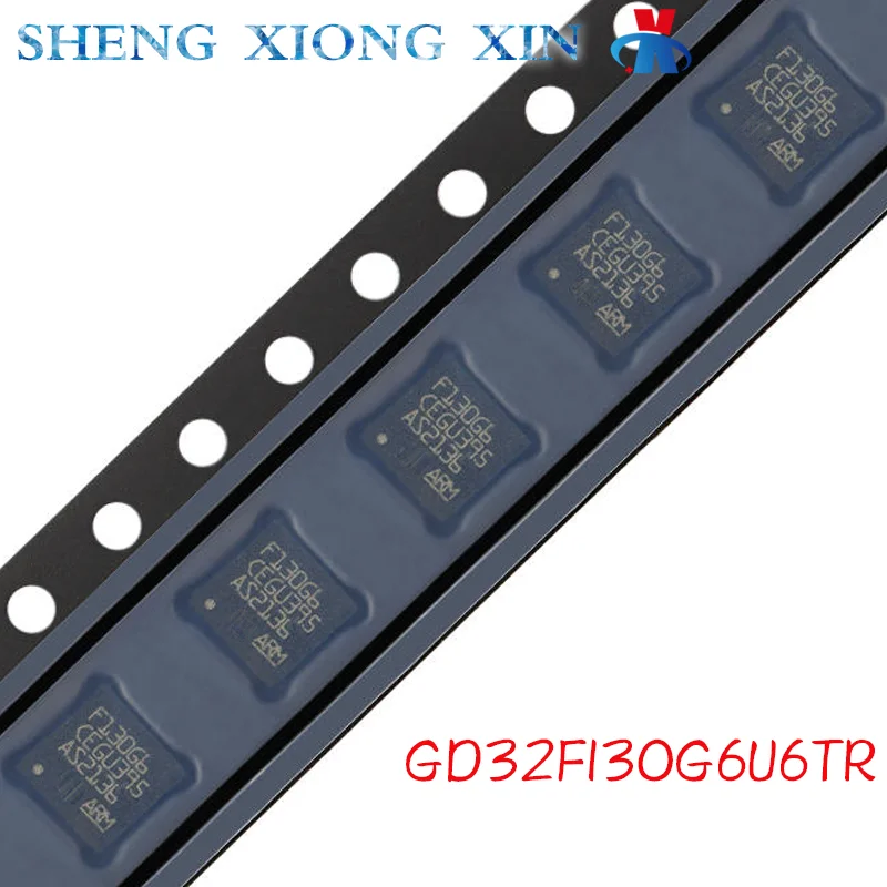 

5pcs/Lot GD32F130G6U6TR QFN-28 Microcontroller Chips GD32F130G6U6 GD32F130G GD32F130 Integrated Circuit