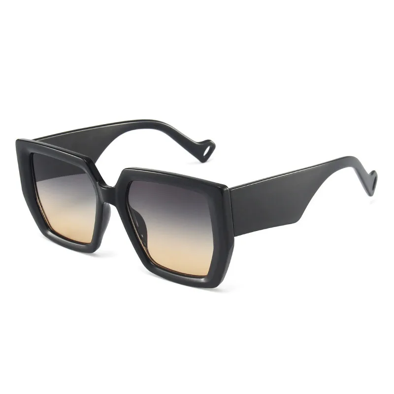 

Fashion Oversized Shades Women Sunglasses Men Square Glasses Big Frame Vintage Retro Sun Glasses Female Oculos Feminino