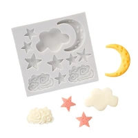 stars cloud moon shaped silicone cake mold kitchen baking mold silicone cake decorating tool cake mold pastry tool