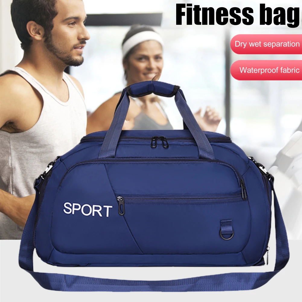 

Women's backpack Oxford Travel Backpack Waterproof Sports Gym Bag Dry Wet Separation Bags Top Handle Bag For Travel Sport Bag