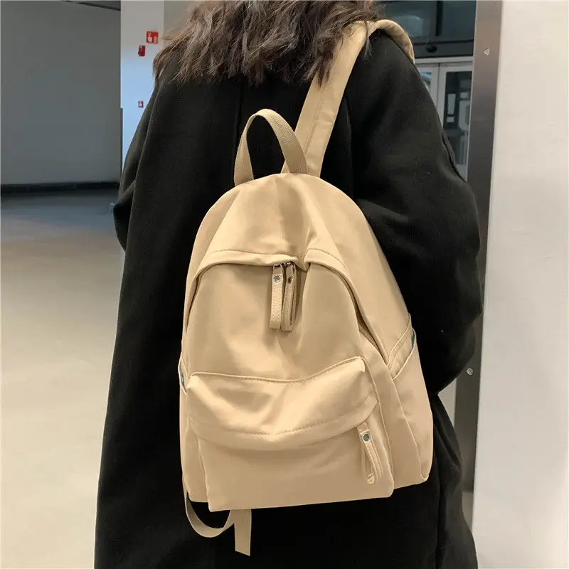 Bag Female High School Students Junior Middle School Contracted Joker 2022 New Backpack