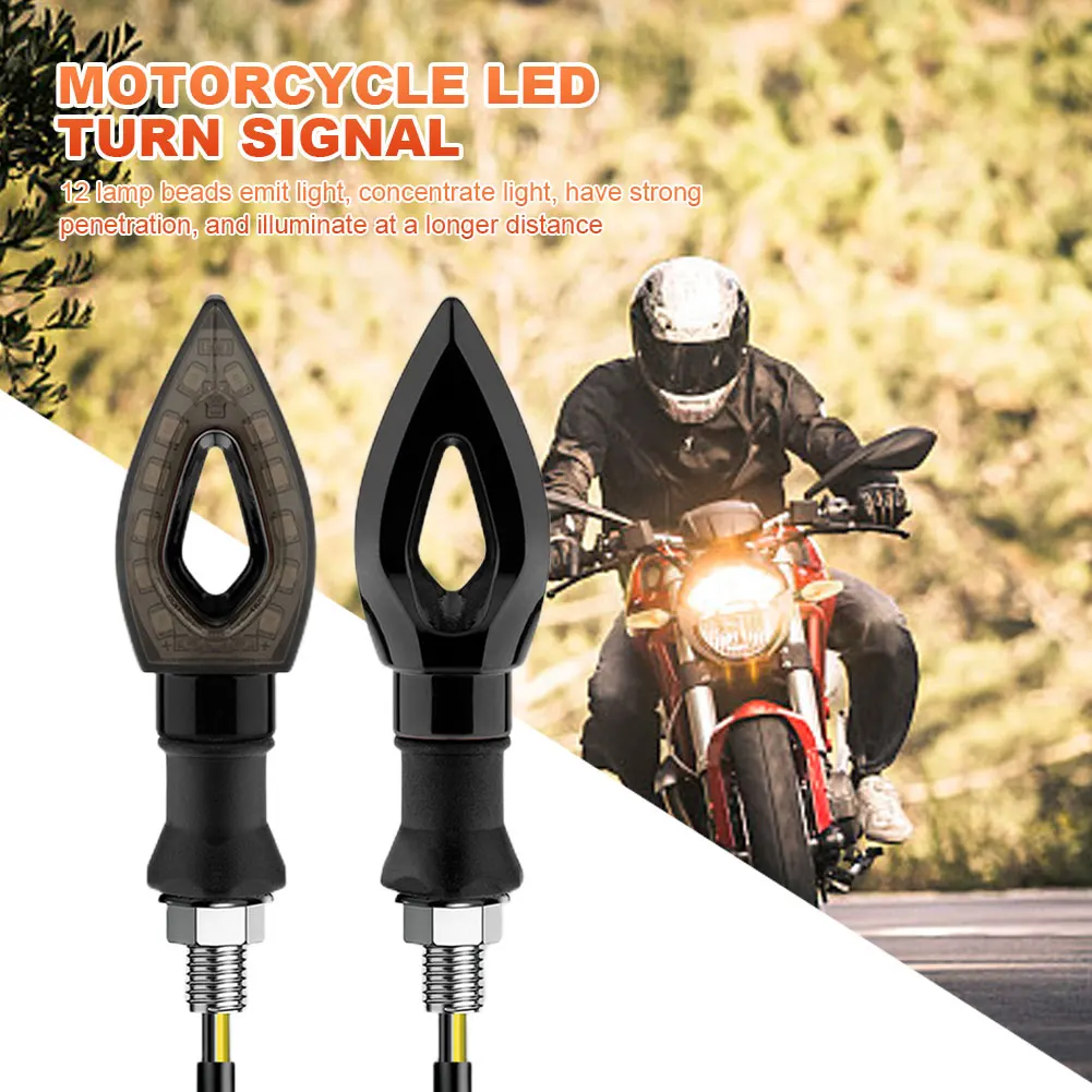 

Универсальный сигнал поворота для мотоцикла, 2 шт.