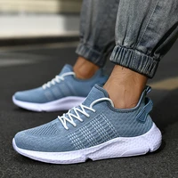 breathable mens sneakers super lightweight running sports shoes jogging walking male casual trainers footwear large size 46