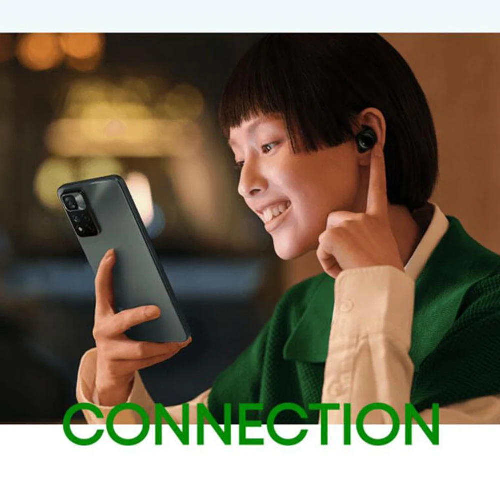 Беспроводные наушники с динамическим шумоподавлением Bluetooth 5.2