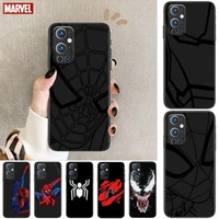 marvel spiderman black for oneplus nord n100 n10 5g 9 8 pro 7 7pro case phone cover for oneplus 7 pro 17t 6t 5t 3t case
