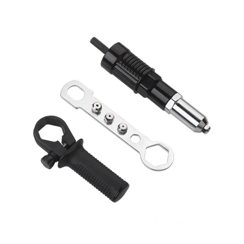 K1KA Professional Electric Rivet Nut Guns Machine Core Pull Accessories Riveting Guns Drill Adapter Riveter Insert Nut Tools