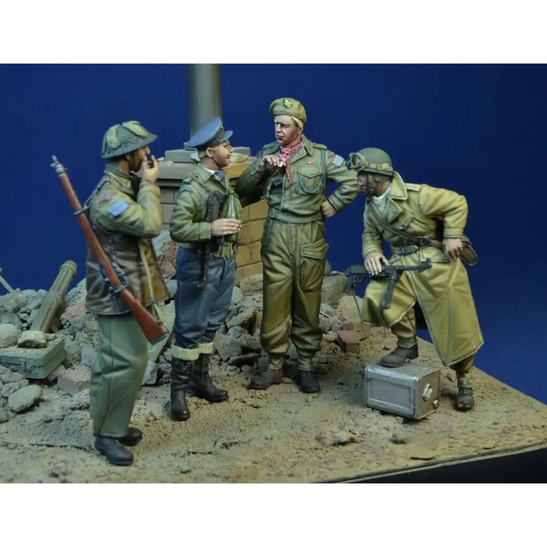 

1/35 фигурка модели из смолы GK, несобранный и Неокрашенный комплект