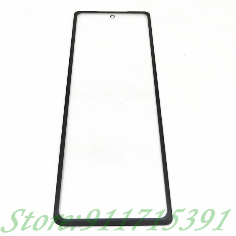 Внешний экран с OCA для Samsung Galaxy Z Fold 2 W21 5G F916 передняя сенсорная панель ЖК-дисплей