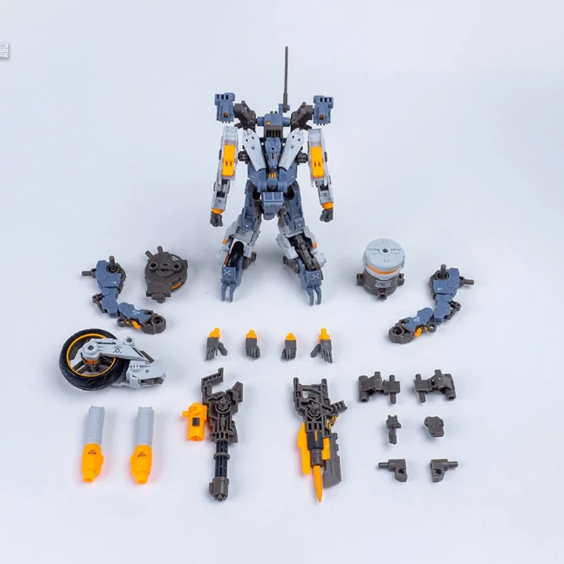 Genuine ROBOT BUILD RB-08 Crazy Crossbow Anime Figure Action Toys For Boys Christmas Gift Collectible Model Ornaments