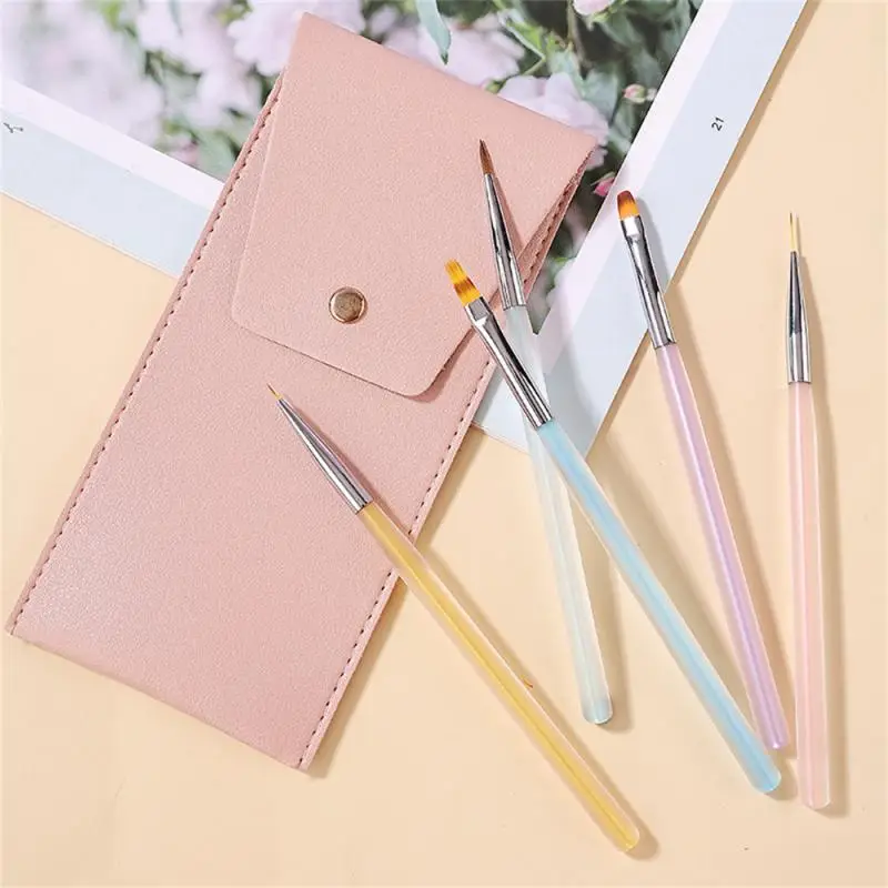 

Diy Nail Art Tool Nail Brush Frosted Acrylic Rod Phototherapy Pen For Color Painting Manicure Pen