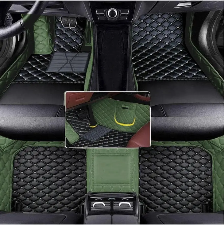 

Напольный коврик из искусственной кожи на заказ для VW Passat B7 2012 2013 2014 2015, Защитите интерьерный аксессуар вашего автомобиля