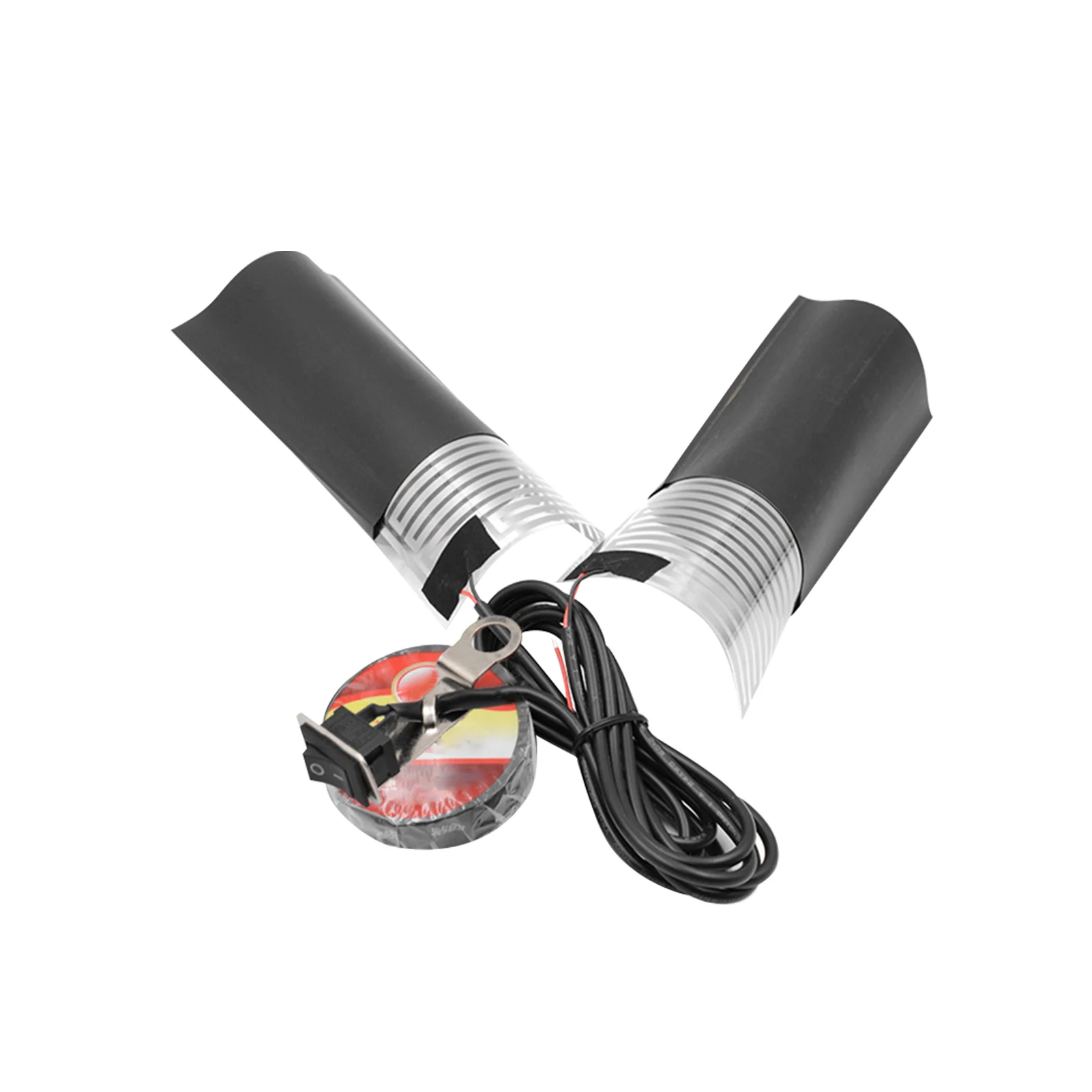 

Universal Pad Heated Hand Grip Pet Winter For Motorcycle 12V Practical Accessories Electric With Tape Warmer Black