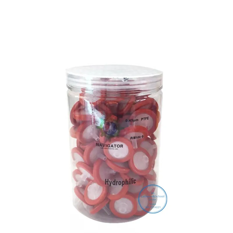 Одноразовый игольчатый фильтр 100 шт./лот Lab 13 мм 25 Aquo-system/Organic-system/PTFE 0 22/0.45um