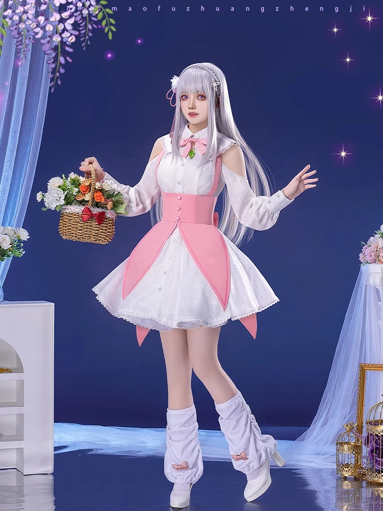 Vivi-Cos аниме игра жизнь в другом мире от нуля эмирия Повседневный милый Хэллоуин