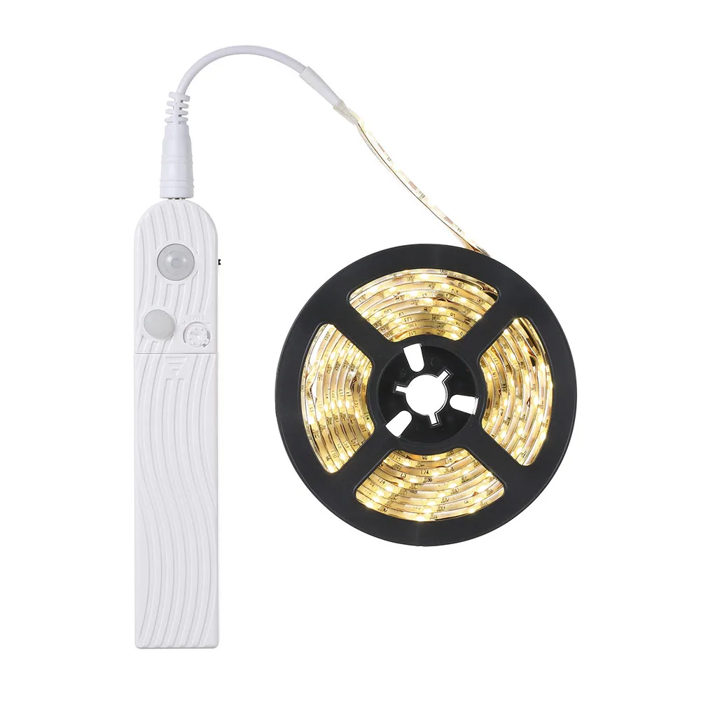 

3-5V LED PIR Infrared Light-sensitive Detector IR Infrared Motion Sensor Battery Box Time Delay Switch for Home Lighting