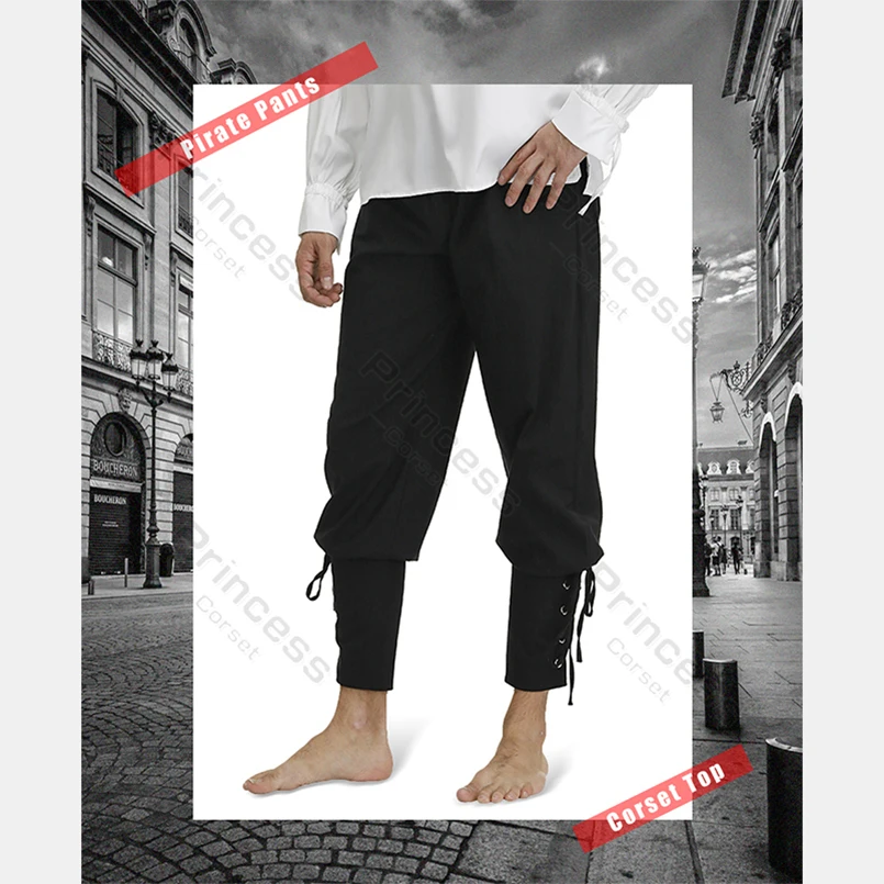 Mens Steampunk Pants Plus Size Viking 