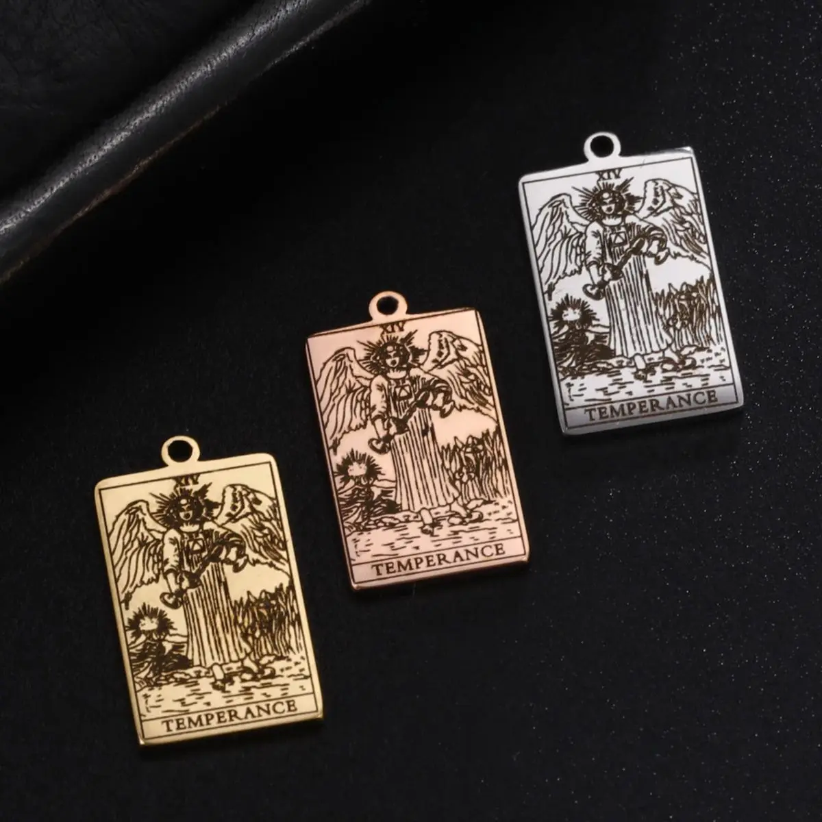 Фото LIKGREAT 1 шт. ретро карты Таро кулон из нержавеющей стали Major Arcana гадание DIY Шарм для браслета ожерелье ювелирные изделия оптом №5