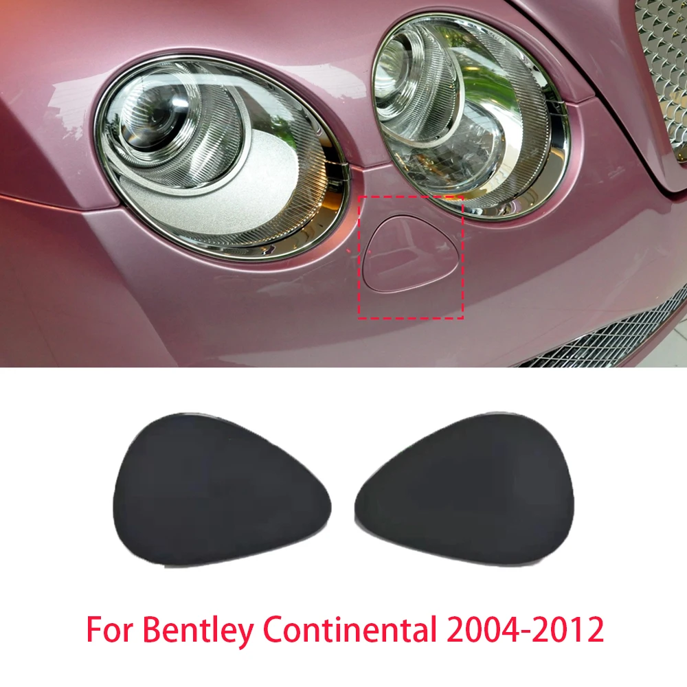 

Headlight Headlamp Cover Washer Nozzle Cap Left/Right For Bentley Continental 2004-2012 3W8955101A