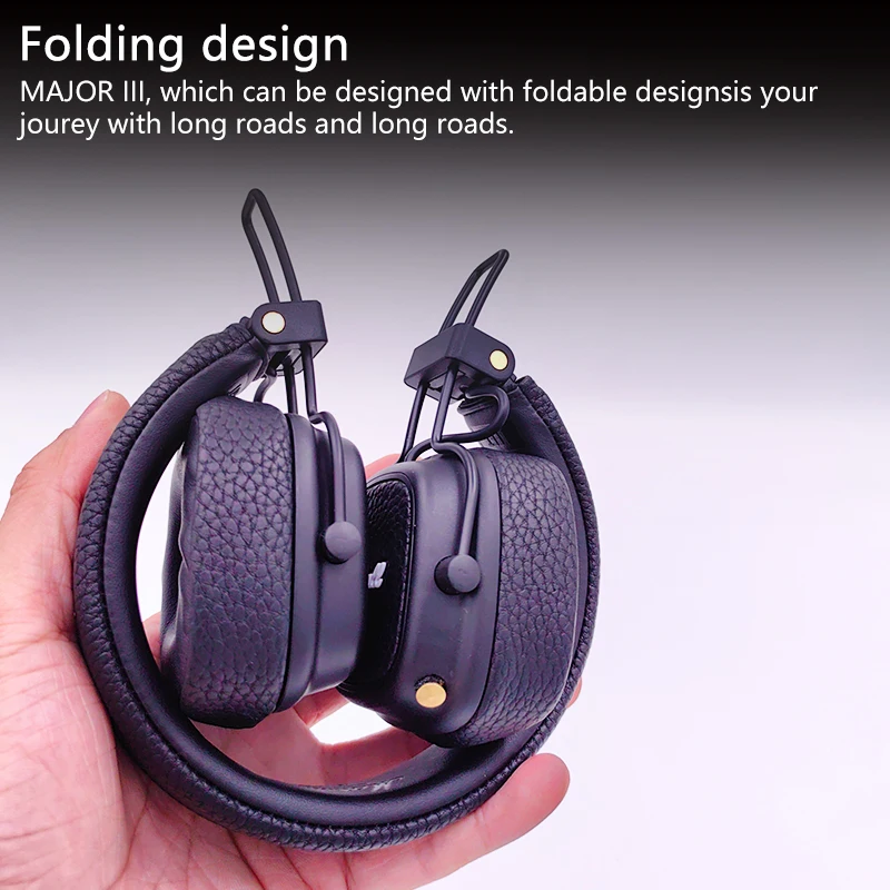 Беспроводные/проводные наушники Marshall Major III 3 с микрофоном игровые глубокими