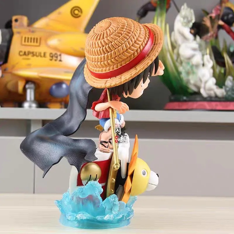 Фигурка из аниме Луффи с пиратским флагом милая тысяча солдат коллекционные