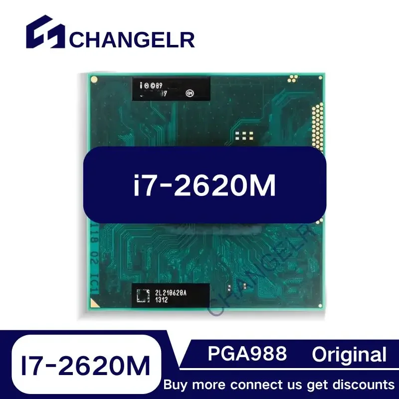 I7-2620M I7 2620 M 2 7 GHz i7-2620 4M 35W Socket G2 rPGA988B PGA988B