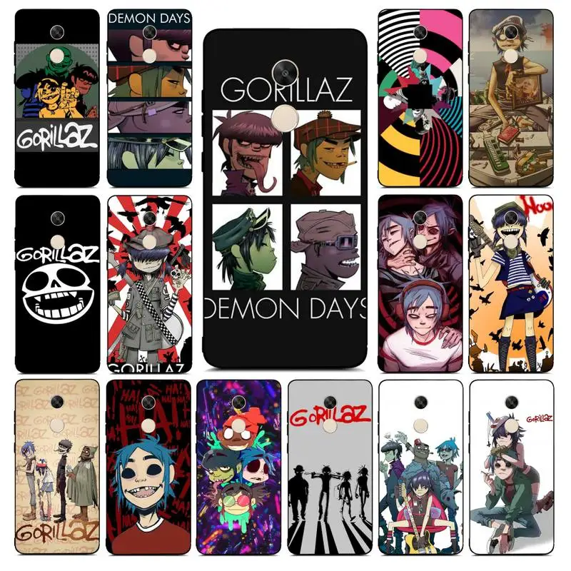 

BANDAI gorllaz Phone Case for Redmi Note 8 7 9 4 6 pro max T X 5A 3 10 lite pro