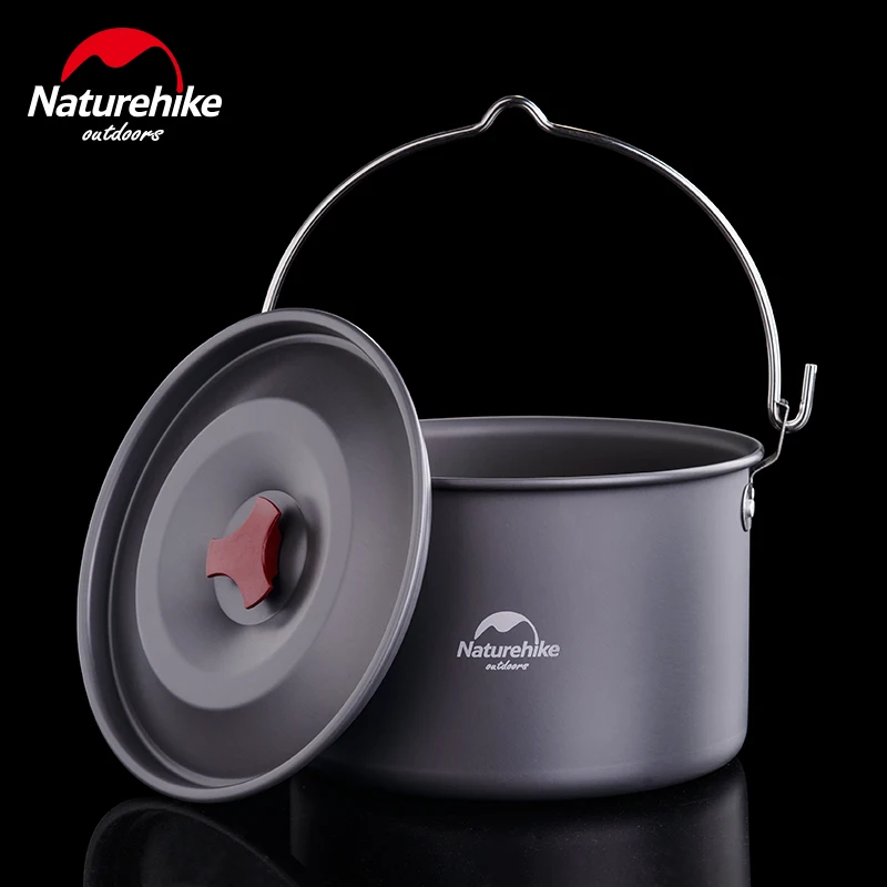 

Naturehike Outdoor 4-6 People Camping Cookware Convenient Picnic Marching Pot Team Picnic Large Capacity Tableware