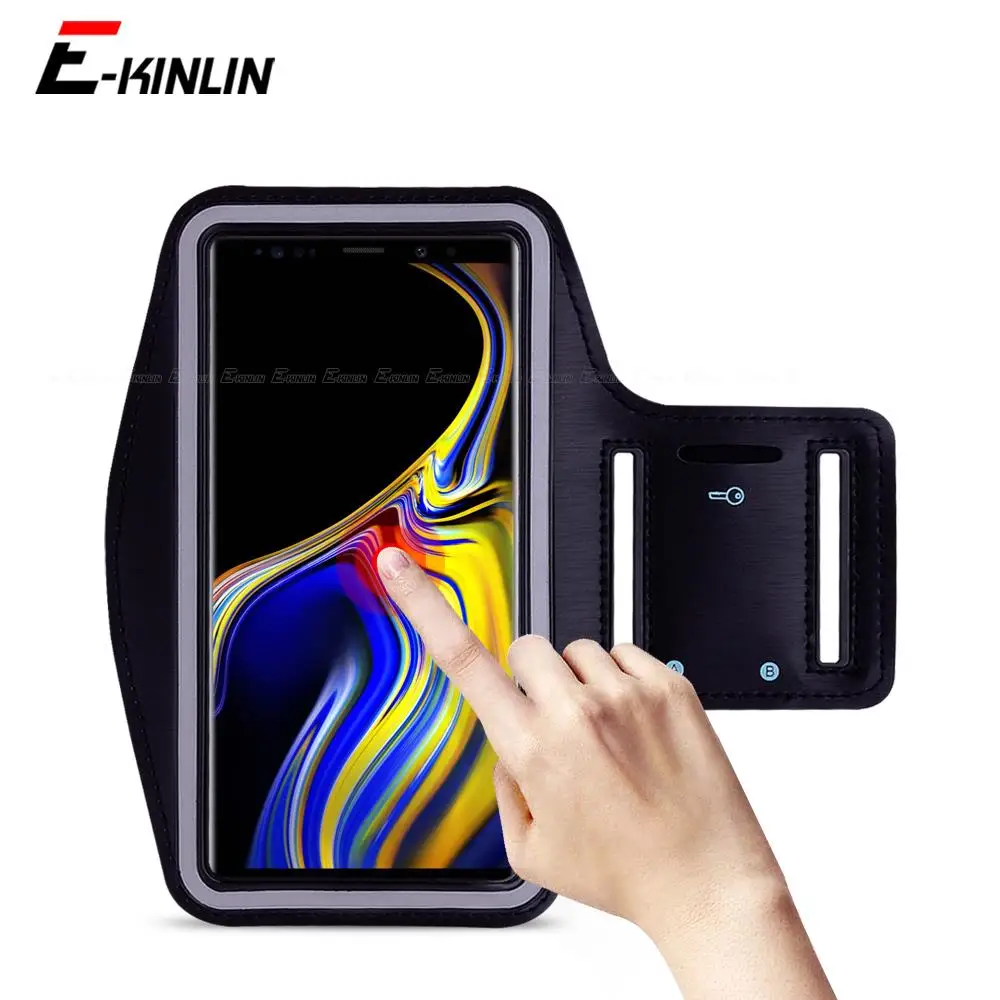 Sports Workout Running Cycling Gym Cover holder Phone Bag For Samsung Galaxy S9 S8 S6 S7 Note 9 8 5 Edge Plus S10e Arm Band Case
