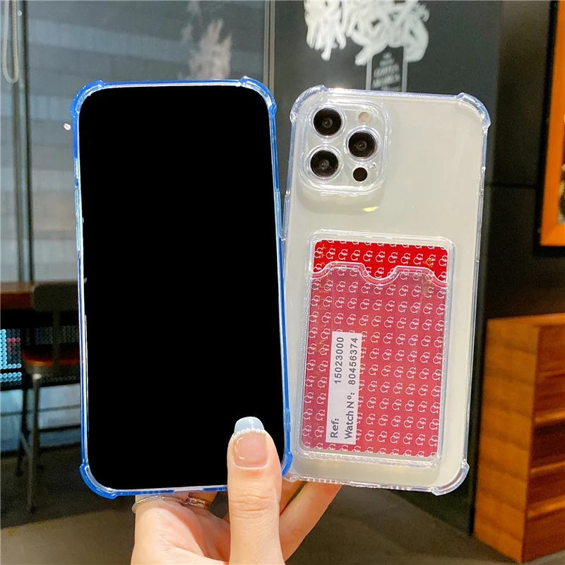 Роскошный оригинальный чехол-кошелек с кармашком для карт IPhone 13 14 Pro Max 12 Mini 11 XS XR X 8