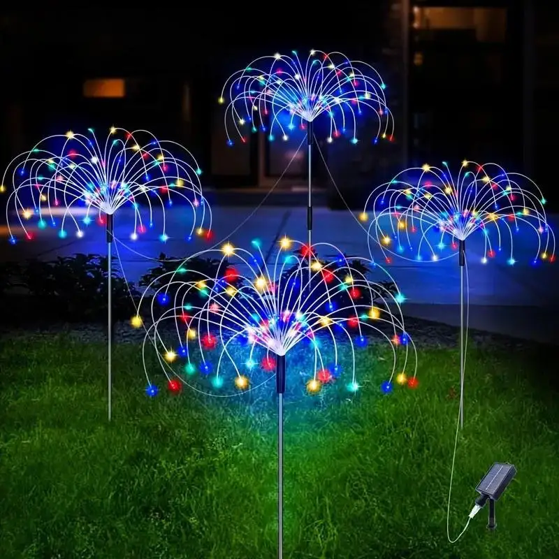 

Набор из 4 солнечных фонарей JETTING с эффектом фейерверка