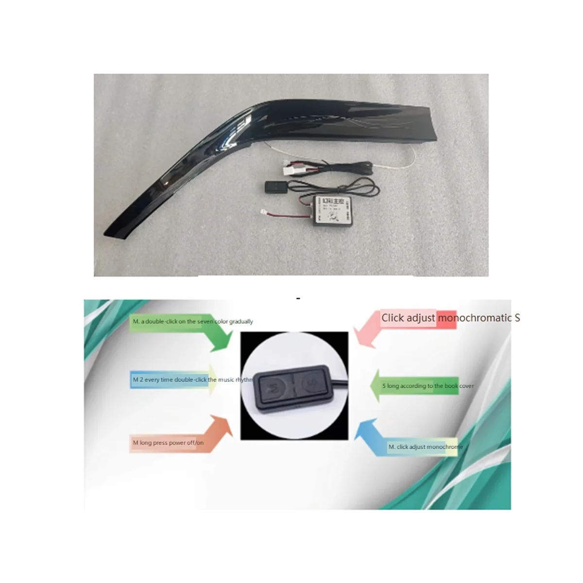 Подлокотник для автомобиля фотоэлемент 2018-2022 8-го поколения пассажирской панели |