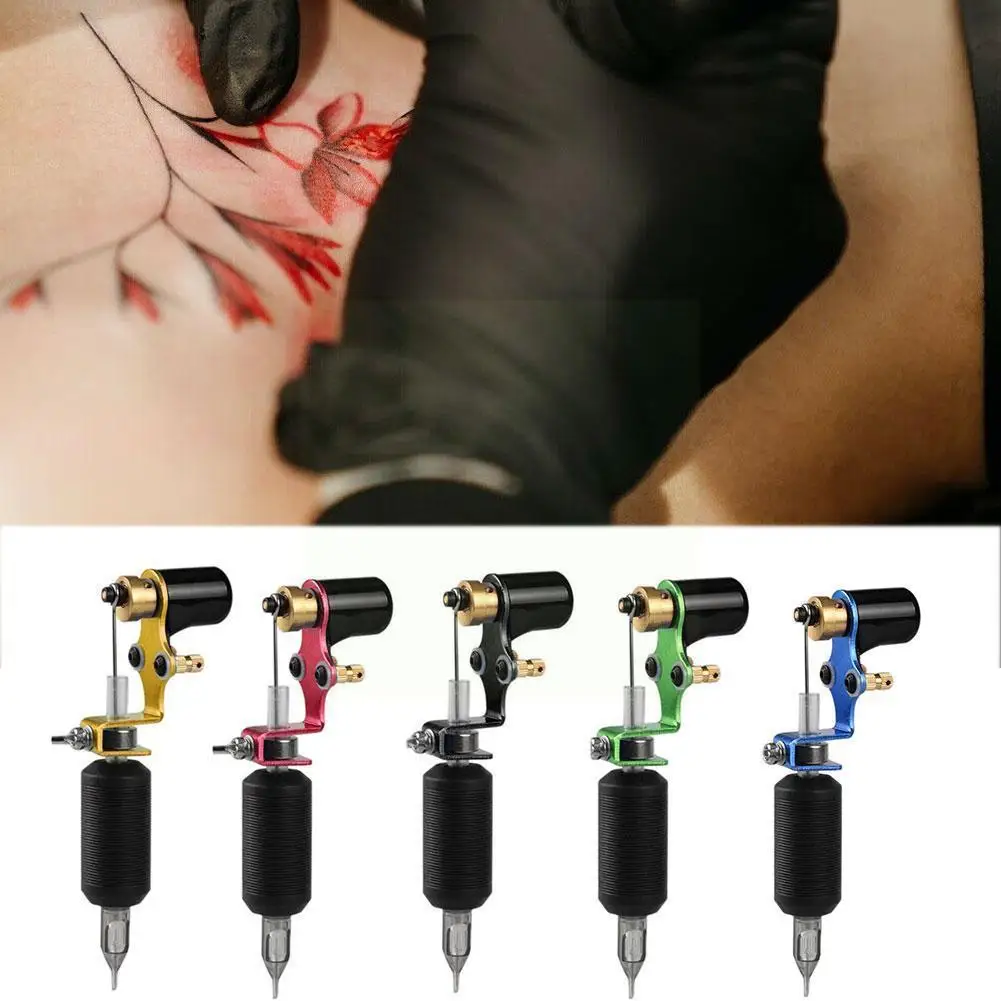 

1set Tattoo Machine Beginner Kit Body Art Long Lifespan Makeup Liner Tattoo Eyebrow Metal Shader Machine U5c7