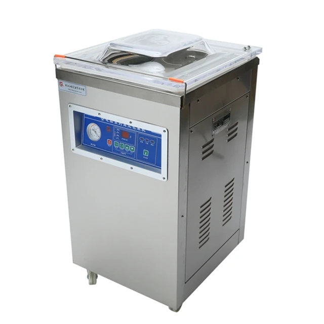 

CE Certified DZ-400 Single Chamber Food Vacuum Packaging Machine