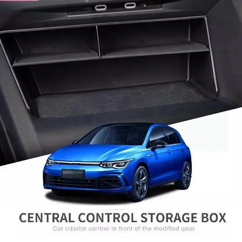 Поп-новинка-для Golf 8 MK8 2020, лоток для хранения на центральной консоли автомобиля и ящик для хранения на подлокотнике для Golf 8 MK8 GTE R 2020 2021 (art.: 3920cfdc458eb) - 3920cfdc458eb