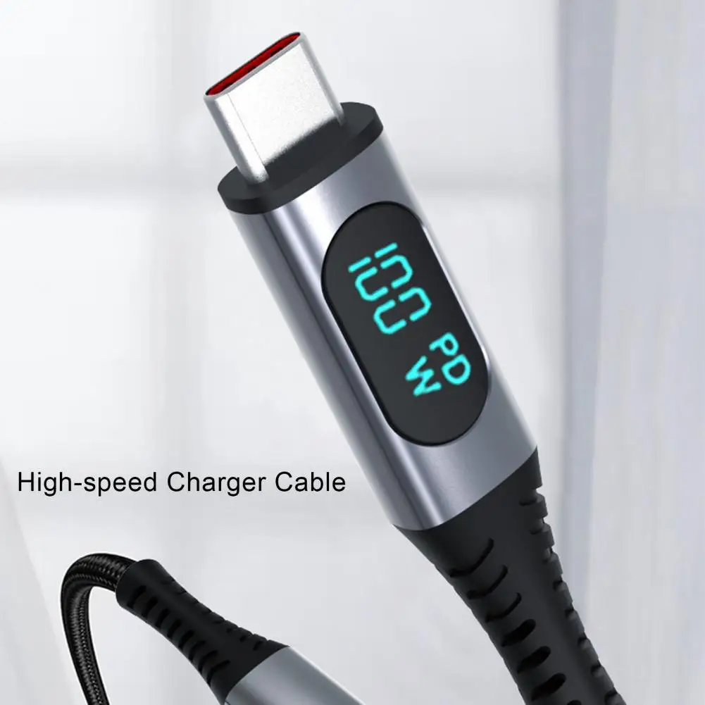 

Data Cable Practical Dual Head Efficient Thickened Copper Core Charging Cord Office Supply