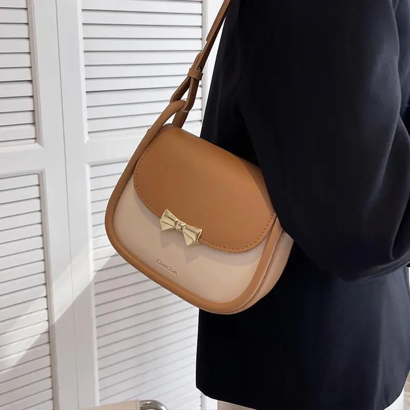 

New Fashion Solid Wild Flap Shoulder Bag Lady Designer Small Women's Handbags Simple Trend Crossbody Bags for Women Purses