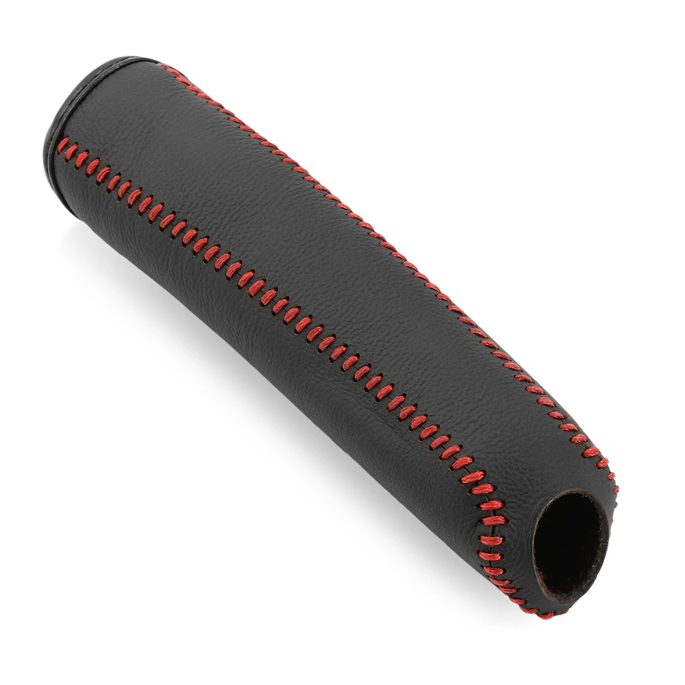 Кожаный чехол для ручного тормоза защитный рукав Toyota Camry Corolla RAV4 Highlander/Land Cruiser/PRADO