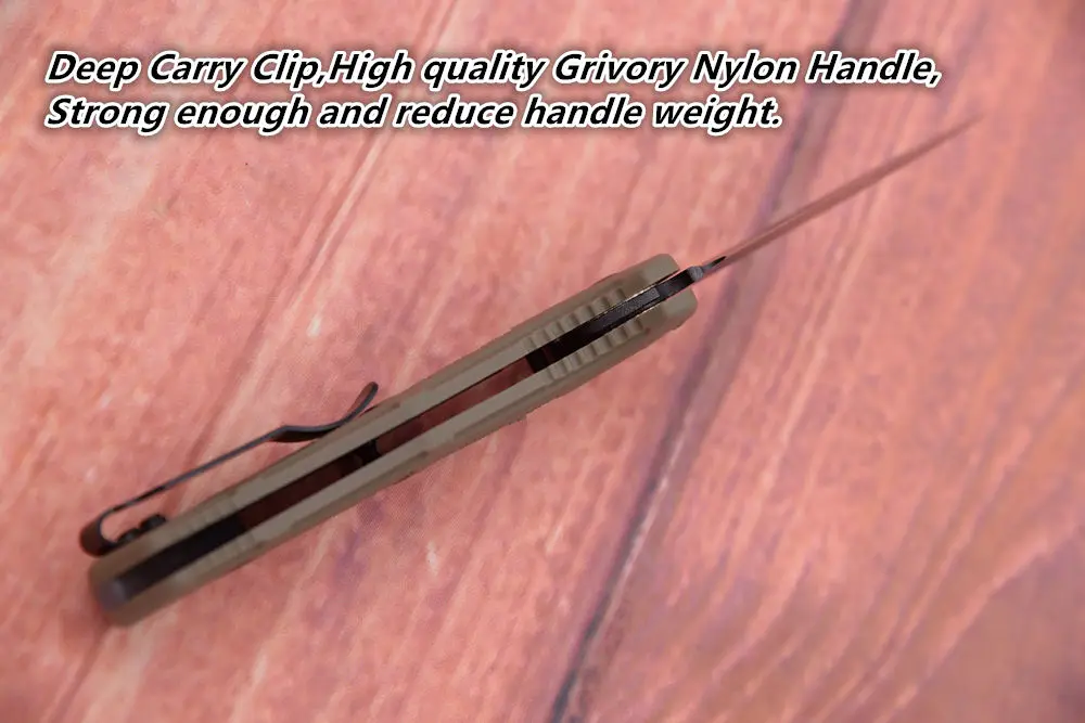 JUFULE 2022 Claymore 9070BK 9070 D2 рукоятка с лезвием Grivory для кемпинга охоты рыбалки выживания