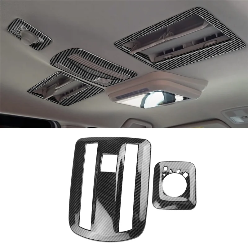 Для TOYOTA VELOZ AVANZA 2022 2023 углеродное волокно интерьер автомобиля лампа для чтения