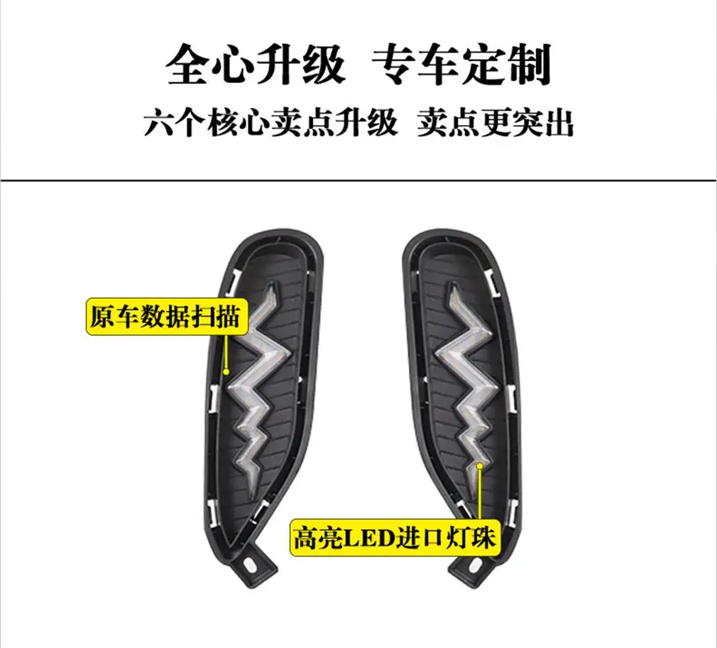 Автомобильные аксессуары головной фонарь BYD Song плюс дневная фара 2021 ~ 2024y